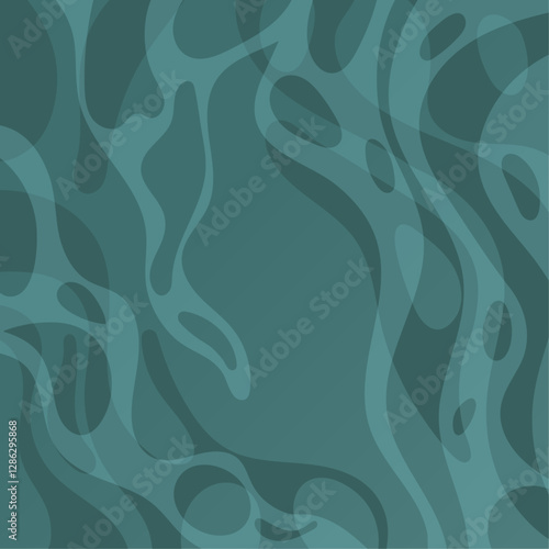 Flowing Depths – Abstract vector Water Surface