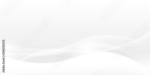 Wallpaper Mural abstract white background with gradient color and artistic dynamic line decoration Torontodigital.ca