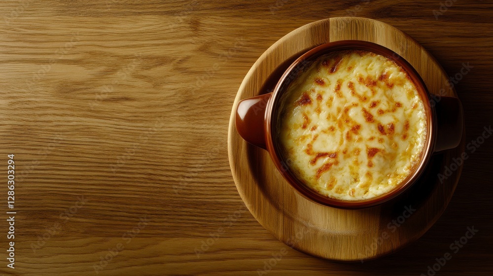 Overhead View Of A Golden Baked Cheese Dish On A Wooden Surface. A Tasty Dish. A Culinary Creation. A Rich Dish. A Gourmet Meal. A Hearty Dish. A Creamy Dish. A Warm Dish. A Delicious Dish. A Overhead View Of A Golden Baked Cheese Dish On A Wooden Surface. A Tasty Dish. A Culinary Creation. A Rich Dish. A Gourmet Meal. A Hearty Dish. A Creamy Dish. A Warm Dish. A Delicious Dish. A