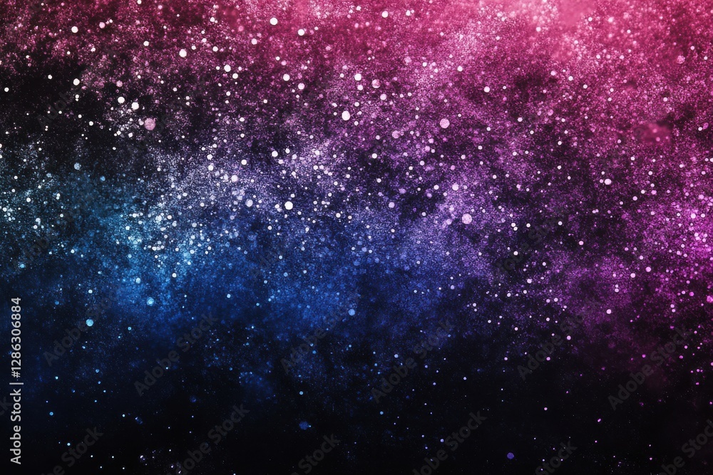 Fototapeta premium Vibrant abstract gradient background showcasing a blend of purple, blue, pink, and black, perfect for contemporary design and marketing efforts in creative sectors. Ideal for eye-catching projects