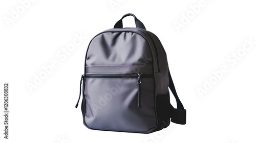 Obraz na płótnie Stylish black backpack designed for everyday use and convenience with multiple compartments for organization w salonie