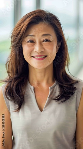 Free Download 55 year old Asian temperament woman - GFXLoad