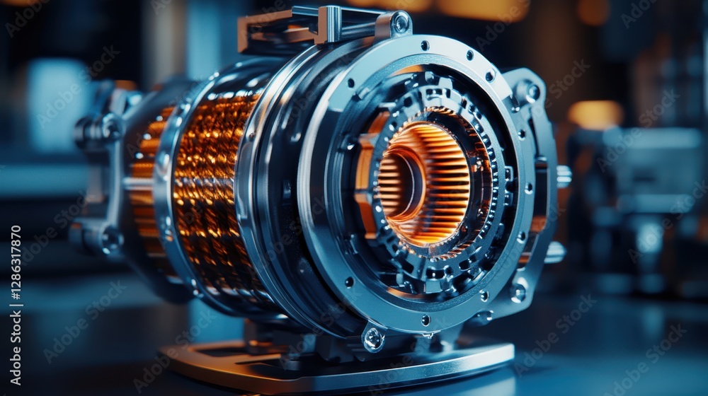 A detailed close-up of a machine showcasing a large gear wheel, highlighting its intricate design and mechanical functionality. A detailed close-up of a machine showcasing a large gear wheel, highlighting its intricate design and mechanical functionality.