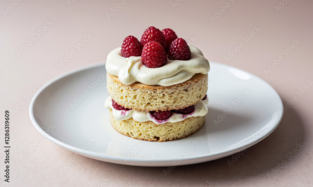 Raspberry-White Chocolate Cream Cake Raspberry-White Chocolate Cream Cake