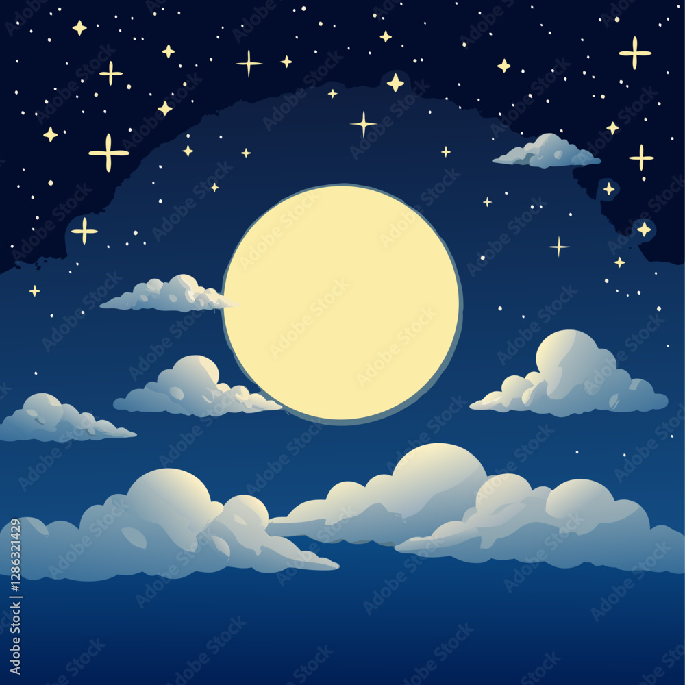Crescent Moon Night Crescent Moon Night