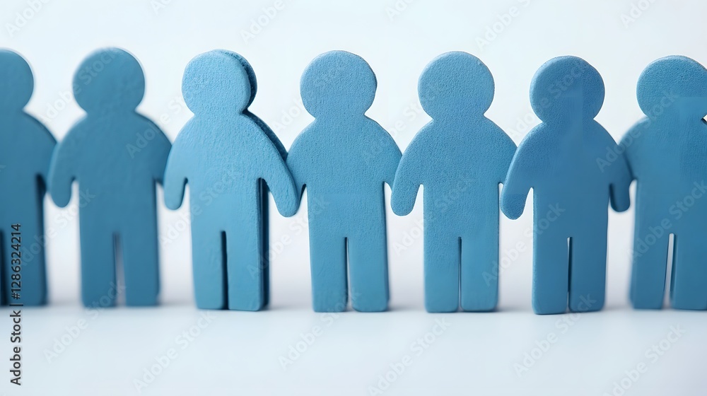 Silhouette Group Commitment Gesture for Partnership and Silhouette Group Commitment Gesture for Partnership and