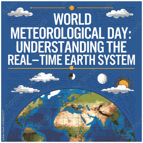 World Meteorological Day flyer poster image  13.eps
