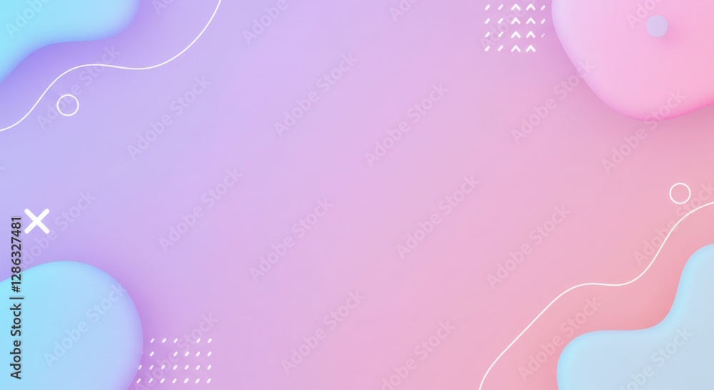 A clean, minimalist backdrop with pastel neon gradients and abstract organic shapes A clean, minimalist backdrop with pastel neon gradients and abstract organic shapes