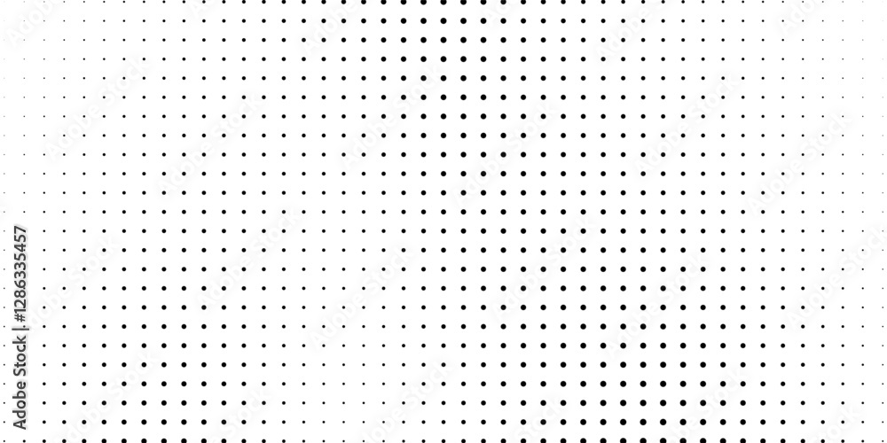 Dotted gradient vector illustration, white and black halftone background, horizontal seamless dotted lines, monochrome dots texture backdrop, retro effect. modern Dotted gradient vector illustration, white and black halftone background, horizontal seamless dotted lines, monochrome dots texture backdrop, retro effect. modern