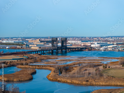 Route 1 Bridge to NYC photo