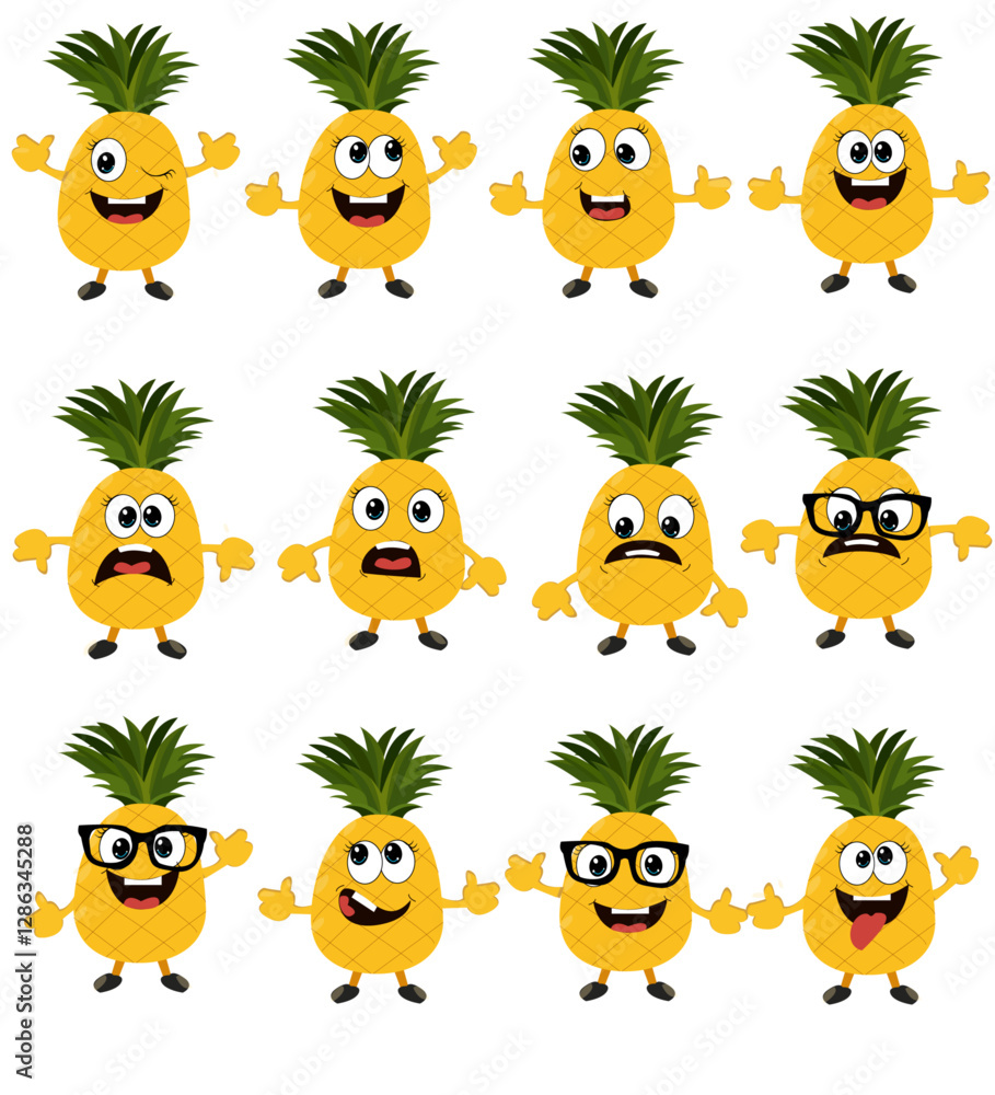 different emotions pineapple different emotions pineapple