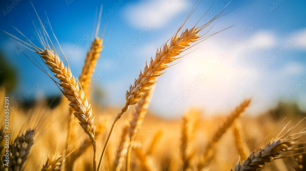 golden wheat field background golden wheat field background