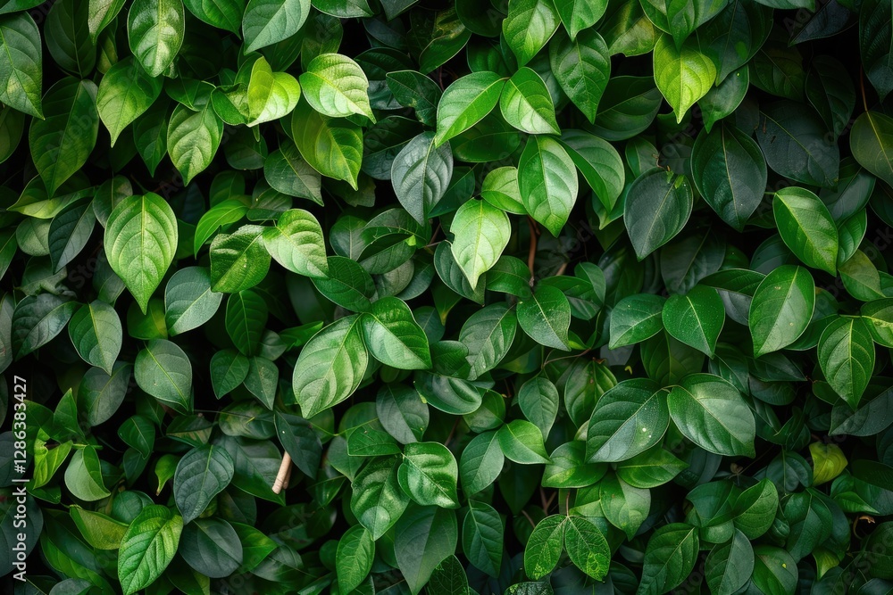 Ultra Hd Image of Wall Covered with Fresh Green Leaves Ultra Hd Image of Wall Covered with Fresh Green Leaves