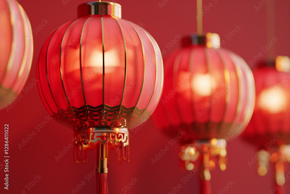 Beautiful holiday composition for happy celebrate chinese festival of lanterns, abstract vivid composition consists of fictional unreal fantastic vision on background Beautiful holiday composition for happy celebrate chinese festival of lanterns, abstract vivid composition consists of fictional unreal fantastic vision on background