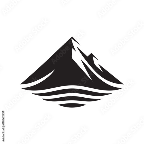Mountain Silhouette – Beautiful Nature Vector Illustration