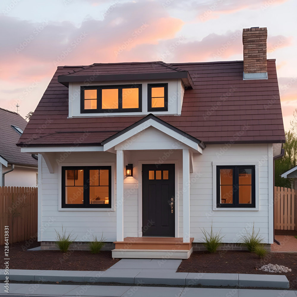 Obraz premium new small house