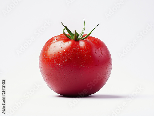 Vibrant Organic Red Tomatoes: Fresh, Ripe & Healthy Produce for Your Summer Salad and Cooking Recipes