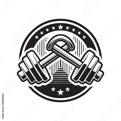 Fitness & Gym Branding logo and icon