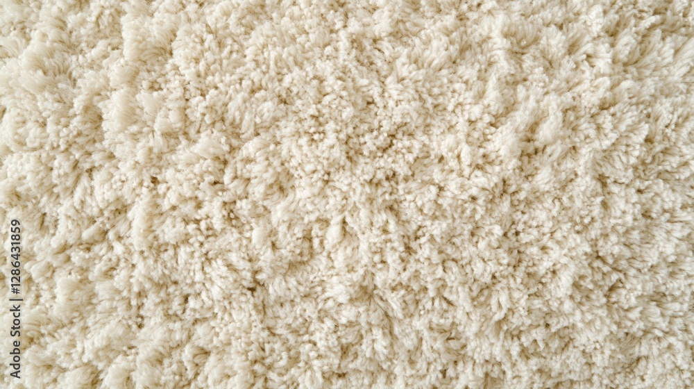 A detailed close-up of a plush white shag rug featuring a sleek black cat lounging comfortably on its soft surface. A detailed close-up of a plush white shag rug featuring a sleek black cat lounging comfortably on its soft surface.