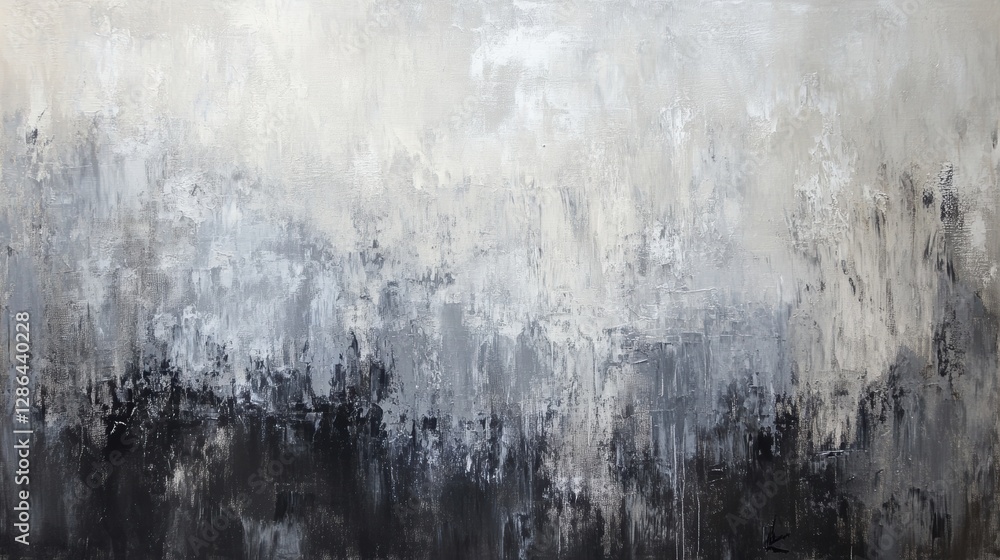 Abstract wall art with shades of gray and black, textured paint pattern, modern art background for design projects and creative inspiration. Abstract wall art with shades of gray and black, textured paint pattern, modern art background for design projects and creative inspiration.