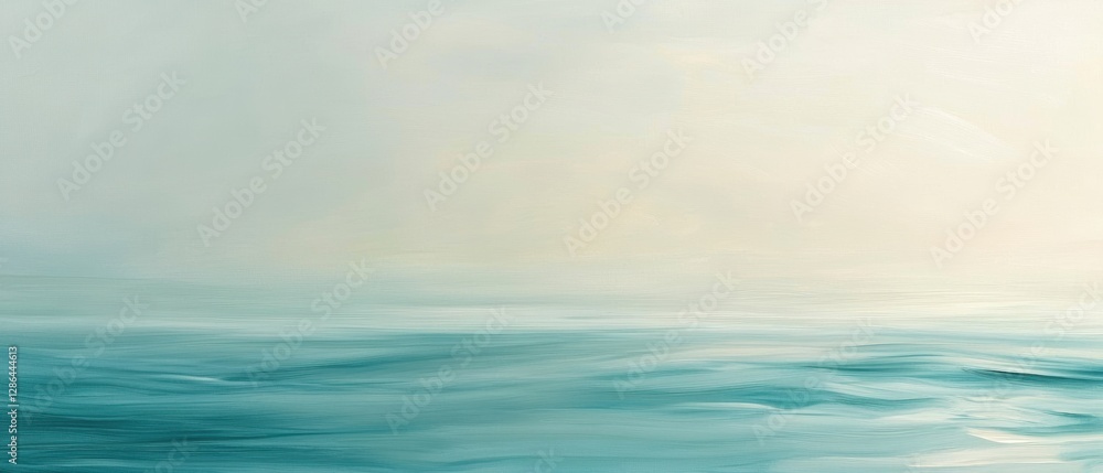 Calm sea surface reflecting soft light, serene horizon with gentle waves, tranquil ocean scenery for relaxation, meditation, and nature-themed designs. Calm sea surface reflecting soft light, serene horizon with gentle waves, tranquil ocean scenery for relaxation, meditation, and nature-themed designs.