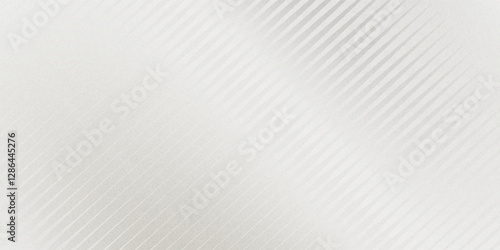 Acrylic satin corrugated glass texture light gray background. Blurred soft ribbed transparent striped door window overlay.eps10