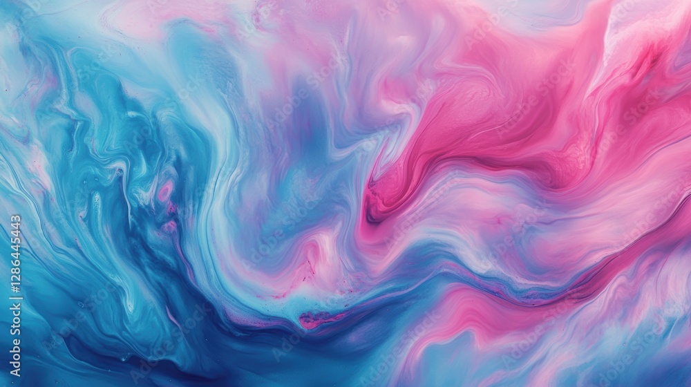 Colorful abstract background with fluid marble patterns in pink and blue shades, vibrant illustration for artistic and creative projects. Colorful abstract background with fluid marble patterns in pink and blue shades, vibrant illustration for artistic and creative projects.