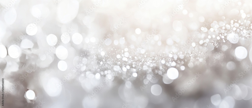 Soft blurred background with shimmering bokeh lights, bright glimmers of light, dreamy white tones, subtle sparkles for festive or elegant themes. Soft blurred background with shimmering bokeh lights, bright glimmers of light, dreamy white tones, subtle sparkles for festive or elegant themes.