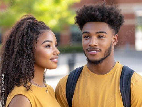 Navigating College Life A Supportive Conversation This image portrays a college student consulting a campus counselor, emphasizing mental health and well-being Access vital resources and support
