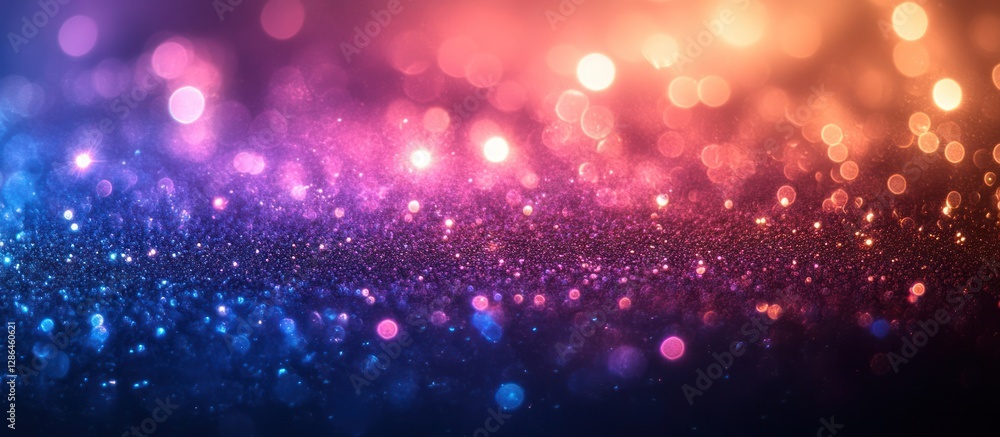 Glittering bokeh background with vibrant colors and sparkles. Glittering bokeh background with vibrant colors and sparkles.