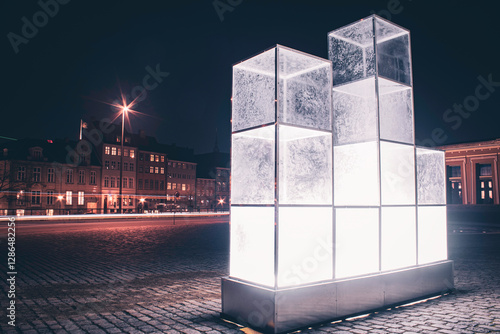 Canvas Print Copenhagen Light Festival 2025