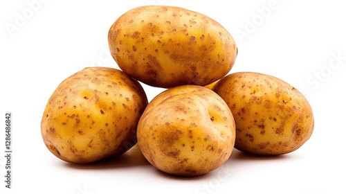 Fresh russet potatoes: versatile ingredients for culinary creations and earthy goodness