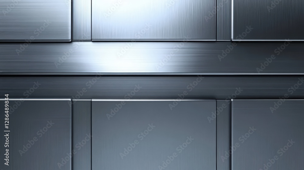 Elegant Brushed Metal Texture Design Background for Modern Applications