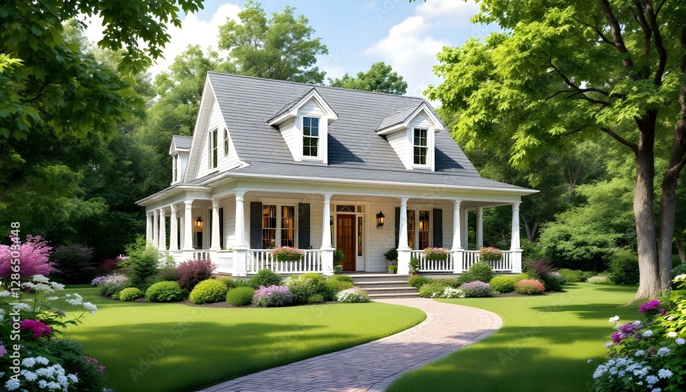 Charming Cape Cod style house Charming Cape Cod style house