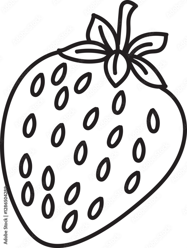 vector illustration of strawberry vector illustration of strawberry