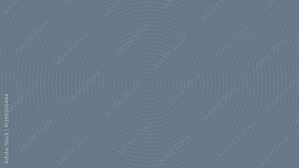Gray concentric circles pattern