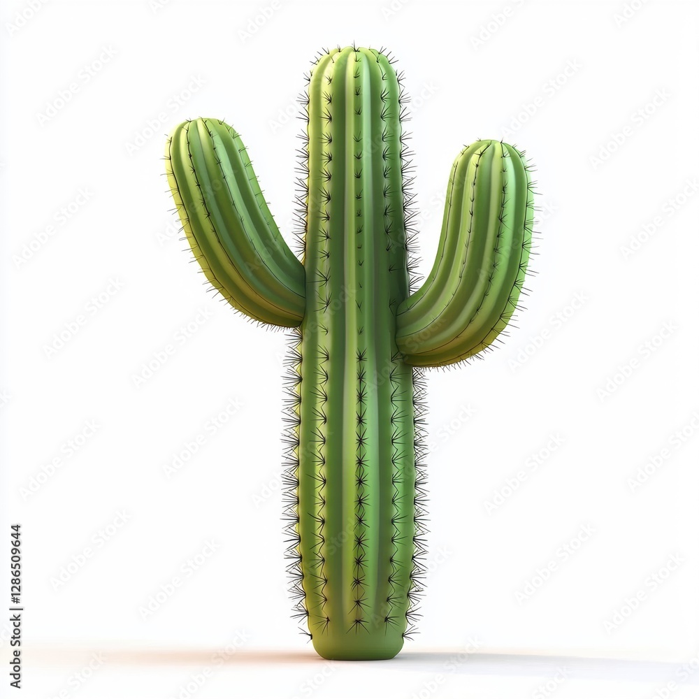 Cactus plant isolated on white background Cactus plant isolated on white background