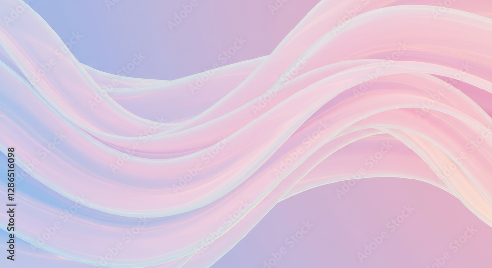 Soft pastel waves, gentle flowing curves, abstract background, pink and lavender hues, ethereal atmosphere, smooth gradients, dreamlike texture, fluid motion, delicate brushstrokes, minimalist design, Soft pastel waves, gentle flowing curves, abstract background, pink and lavender hues, ethereal atmosphere, smooth gradients, dreamlike texture, fluid motion, delicate brushstrokes, minimalist design,