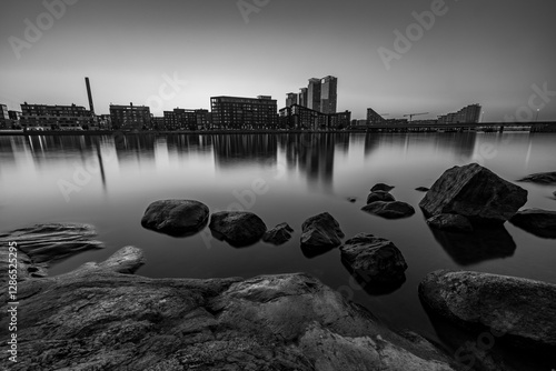 Helsinki city skyline