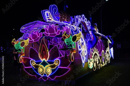 Deepavali Festival Village in little India in Singapore