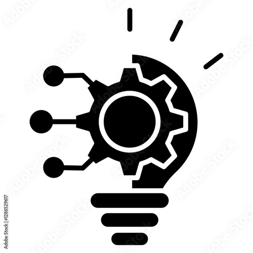 Future Technology Glyph Icon