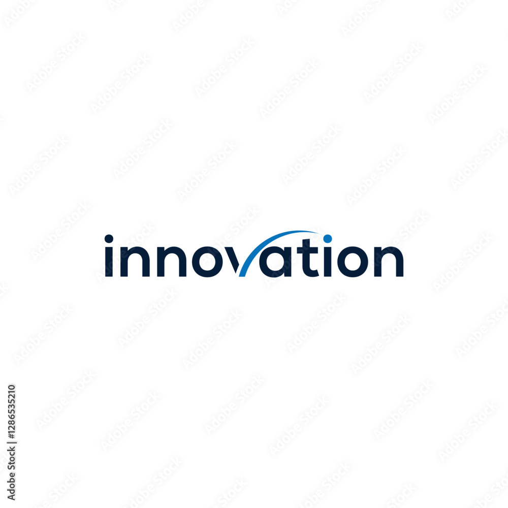letter innovation wordmark, typography logo design letter innovation wordmark, typography logo design