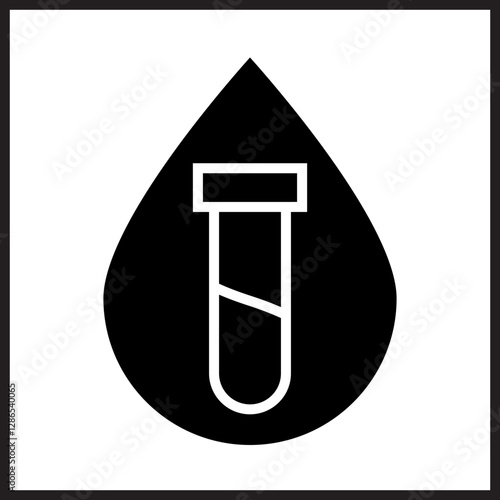 Test Tube Icon Design