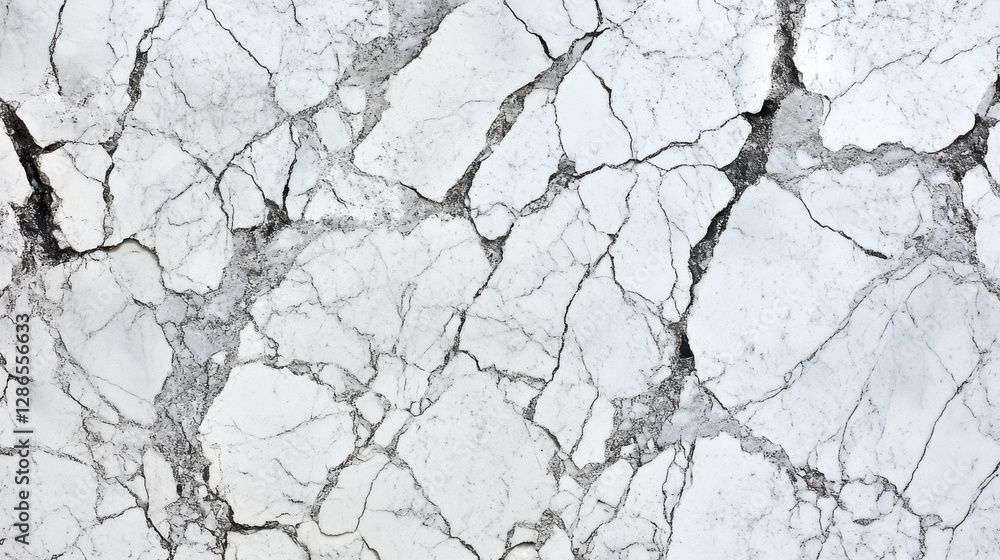 Fototapeta premium Marble texture with intricate cracks and patterns, ideal for interior design