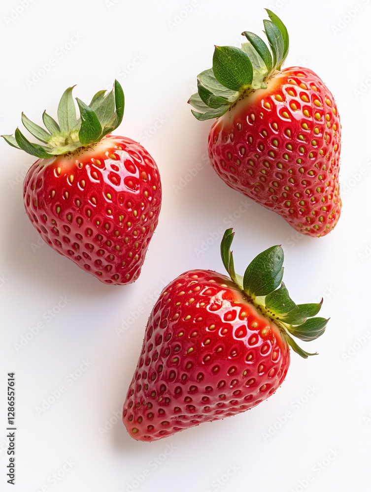 Strawberry on a white background Strawberry on a white background