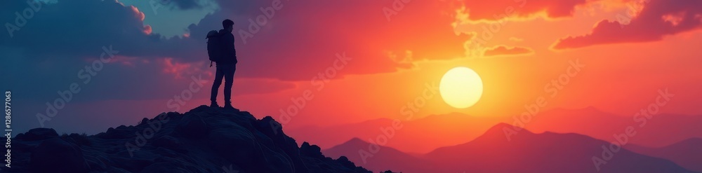 Obraz premium Silhouette leans against power bank, symbolizing replenishment , recharge, power source, empty