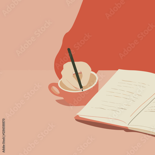 Coffee & Book: Writing Time