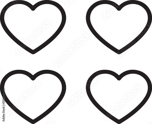 carting a love icon silhouette