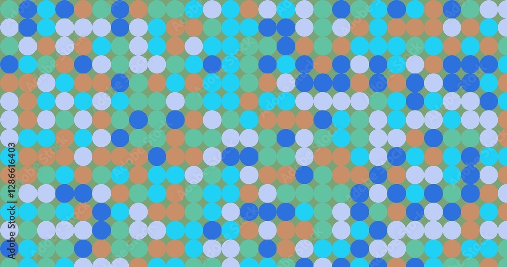 Abstract Pattern of Circles in Pastel Colors (3) Abstract Pattern of Circles in Pastel Colors (3)