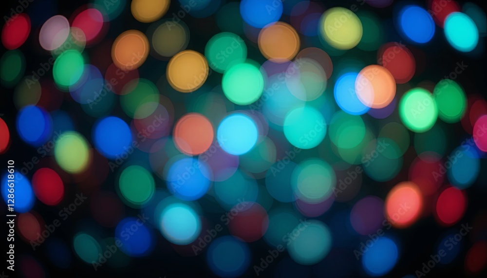 Colorful bokeh lights unknown location abstract photography nighttime close-up vibrant atmosphere Colorful bokeh lights unknown location abstract photography nighttime close-up vibrant atmosphere